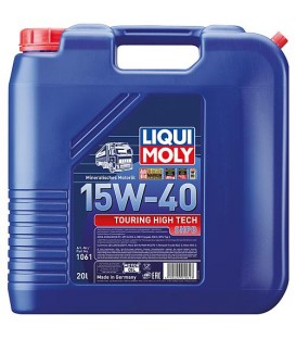 Huile moteur (Nfz) LIAUI MOLY Touring High Tech SHPD 15W-40 bidon 20l