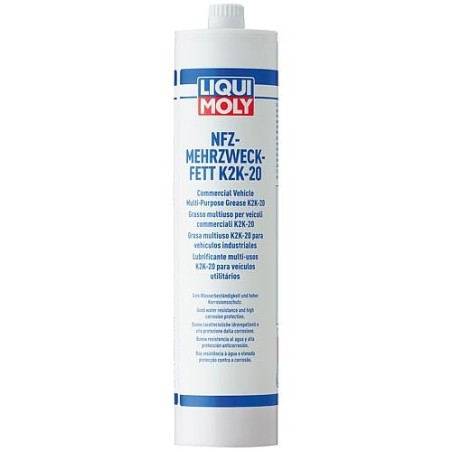 Graisse multi-usages (NFZ) LIQUI MOLY K2K-20, cartouche à visser de 500 g