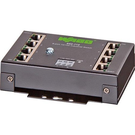 Industrial-ECO-Switch, 8 Ports 100Base-TX
