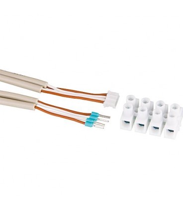 Câble adaptateur PWM/0-10V pour commandes Resol, câble 200mm, avec connecteur et pince