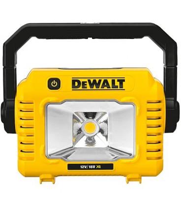 Lampe de travail LED sans fil DeWalt 18 V sans batterie ni chargeur DCL077-XJ