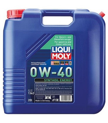 Huile moteur LIQUI MOLY OW-40 bidon 20l