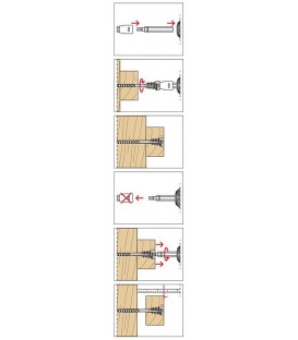 Outil de pose vis de réglage d'embout FAFS