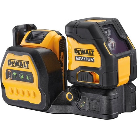 Laser lignes croisées sans fil DeWALT 18V DCE825NG18-XJ, 5 points, vert, sans batteries ni chargeur