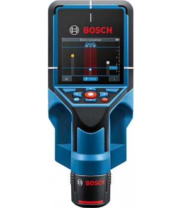 Appareil de détection Bosch 12 V D-Tect200C, avec 1 x batterie 2,0 Ah et chargeur