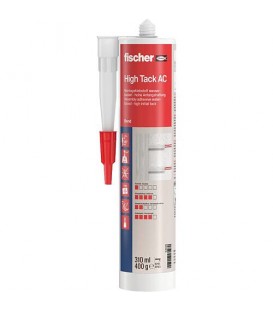 Mastic de montage Fischer High Tack AC blanc 310 ml