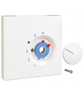 Set de couvercles pour thermostat d'ambiance blanc trafic brillant JZ-001.320 BJ