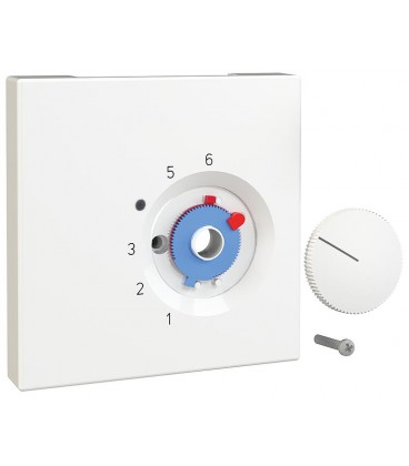 Set de couvercles pour thermostat d'ambiance blanc trafic brillant JZ-001.320 BJ