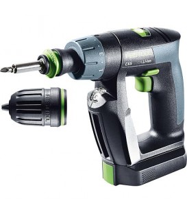 Perceuse-visseuse sans fil Festool 12 V CXS 2,6-Plus avec 2x batteries 2,6 Ah et chargeur