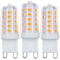 Ampoules LED - Korn G9 3.5W 300lm 2700K Clair Dimmable 3pcs