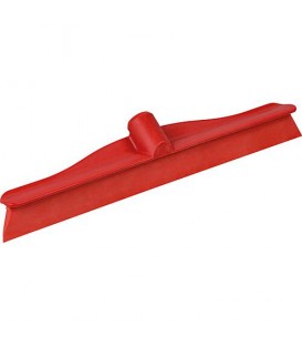 Hygiene Wasserschieber Kunststoff einlippig 40cm rot