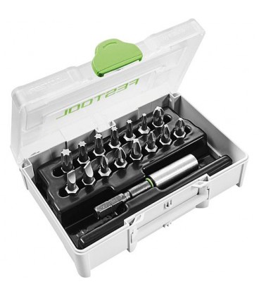 Assortiment d’embouts Festool SYS3 XXS CE-MX BH 60 16 pcs