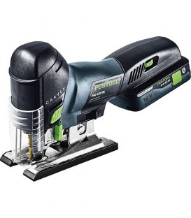 Scie sauteuse sans fil Festool 18V PSC 420 HPC 4,0 EBI-Plus avec 1x batterie 4,0 Ah et chargeur