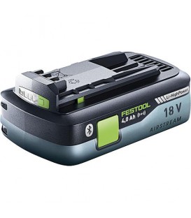 Batterie de rechange Festool 18 V BP 18 Li 4,0 HPC-ASI avec 4,0 Ah, Bluetooth®