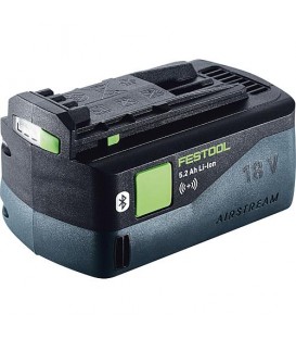 Batterie de rechange Festool 18 V BP 18 Li 5,2 ASI, avec 5,2 Ah Bluetooth®
