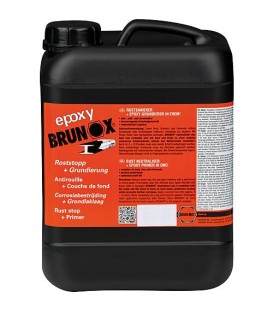 Anti rouille & couche de fond BRUNOX epoxy bidon de 5 litres