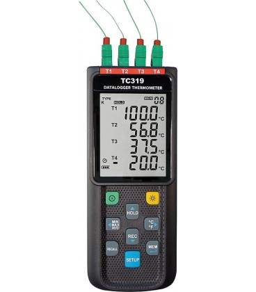 Appareil de mesure de thermocouples à 4 canaux TC319