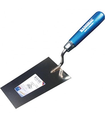 Truelle de nettoyage Berner HAROMAC 180mm, manche bleu antirouille