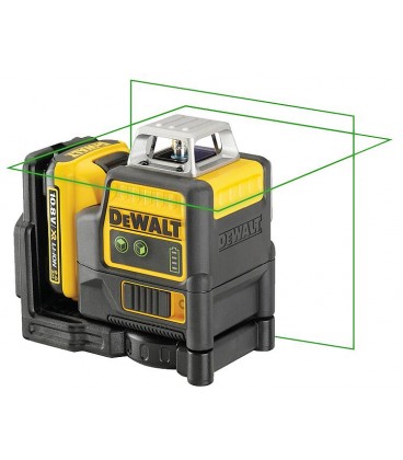 Laser DeWALT 12V DCE0811D1G-QW 2x 360° vert avec 1x batterie 2 0 Ah et chargeur