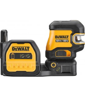 Laser lignes croisées sans fil DeWALT 18V DCE825NG18-XJ 5 points vert sans batteries ni chargeur