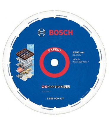 Disque à tronçonner diamanté BOSCH® EXPERT Ø 355 x 25,4 mm