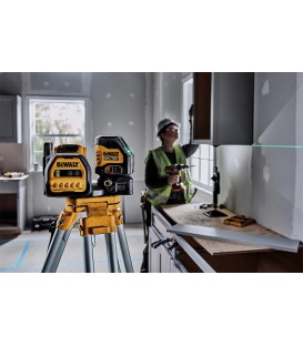 Laser lignes croisées sans fil DeWALT 12 18V DCE088NG18-XJ vert sans batteries ni chargeur