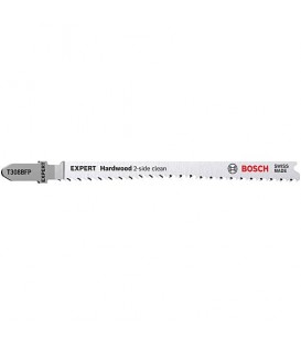 Lames de scie sauteuse BOSCH® EXPERT T308BFP longueur 117 mm, pour panneaux revêtus de plastique, conditionnement 25 pièces