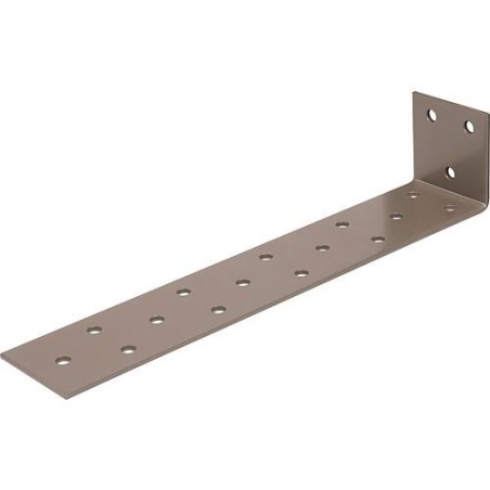 Flachstahl-Betonanker DURAVIS® 205 x 40 x 40 mm, Material: Stahl, sendzimirverzinkt, Oberfläche: perlbeige RAL 1035