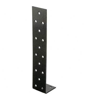 Flachstahl-Betonanker DURAVIS® 205 x 40 x 40 mm, Material: Stahl, sendzimirverzinkt, Oberfläche: schwarz-diamant