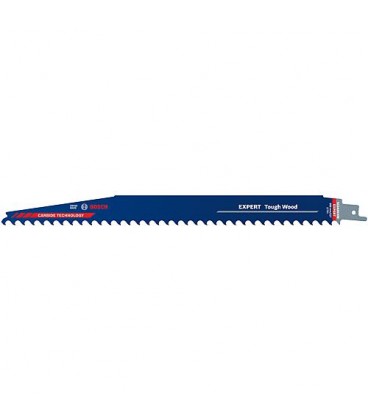 Lame de scie sabre BOSCH® EXPERT S1242KHM longueur 300 mm, pour bois dur, conditionnement 1 pièce