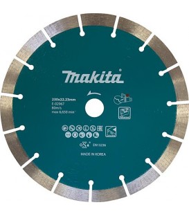 Disque de tronconnage diamant MAKITA E-02967, Ø 230mm pour béton