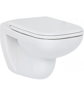 Pack Bati support Geberit et WC suspendu Duravit D-Code sans bord de rincage