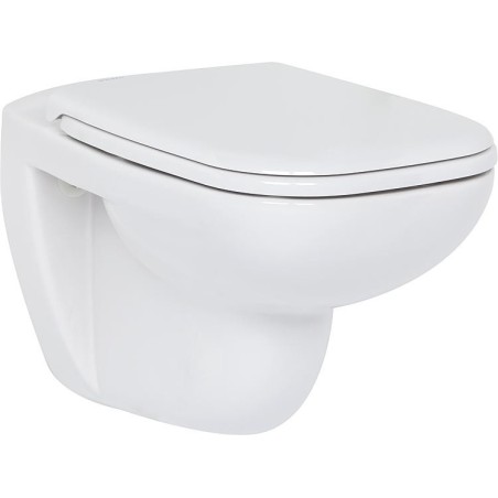 Pack Bati support Geberit et WC suspendu Duravit D-Code sans bord de rincage