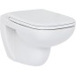 Pack Bati support Geberit et WC suspendu Duravit D-Code sans bord de rincage