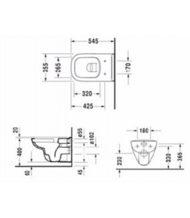 Pack Wc suspendu Geberit sigma