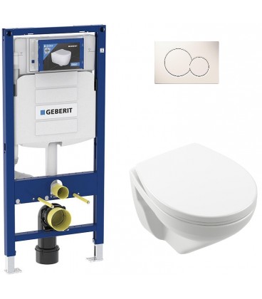 Pack Bati support Geberit et WC suspendu Villeroy & Boch NEWO Compact