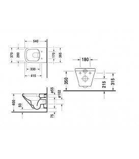 Pack Wc suspendu Geberit sigma