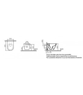 Pack Wc suspendu Geberit sigma