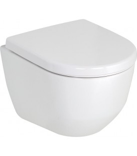 Pack Bati support Geberit et WC suspendu Laufen Pro S sans rebord, surélevé