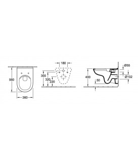 Pack Wc suspendu Geberit sigma