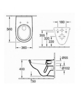 Pack Wc suspendu Geberit sigma