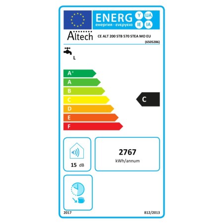 Chauffe-eau électrique stéatite ALTECH 200 litres