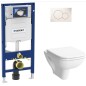 Pack Bati support Geberit et WC-suspendu VitrA S20 sans rebord