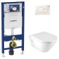 Pack Bati support Geberit et Combi-Pack Duravit D-Neo sans rebord