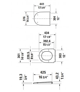 Pack Bati support Geberit et Pack WC Villeroy Boch O. NOVO WC suspendu compact