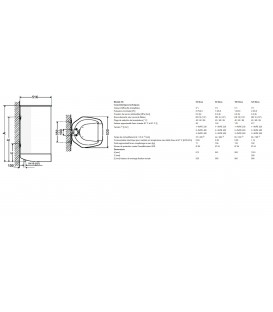 Chauffe-Eau Electrique Résistant à la Pression SX, 50-120 L