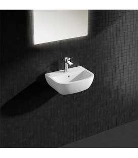 Lavabo lave-mains Grohe Bau, céramique l x H x P : 454 x 151 x 354 m, céramique, blanc