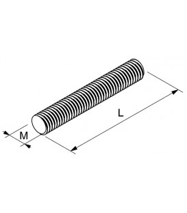 Boulon fileté DIN 976-1 A2-70 BM 20X180 conditionnement : 25