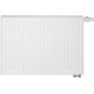 Radiateur profilé PLATTELLA V6 L raccordement standard 6-raccords, Type 21/600/800, couleur blanc RAL 9016