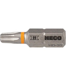 Embout HECO-Drive, HD-15 anneau rouge, UE 10 pièces